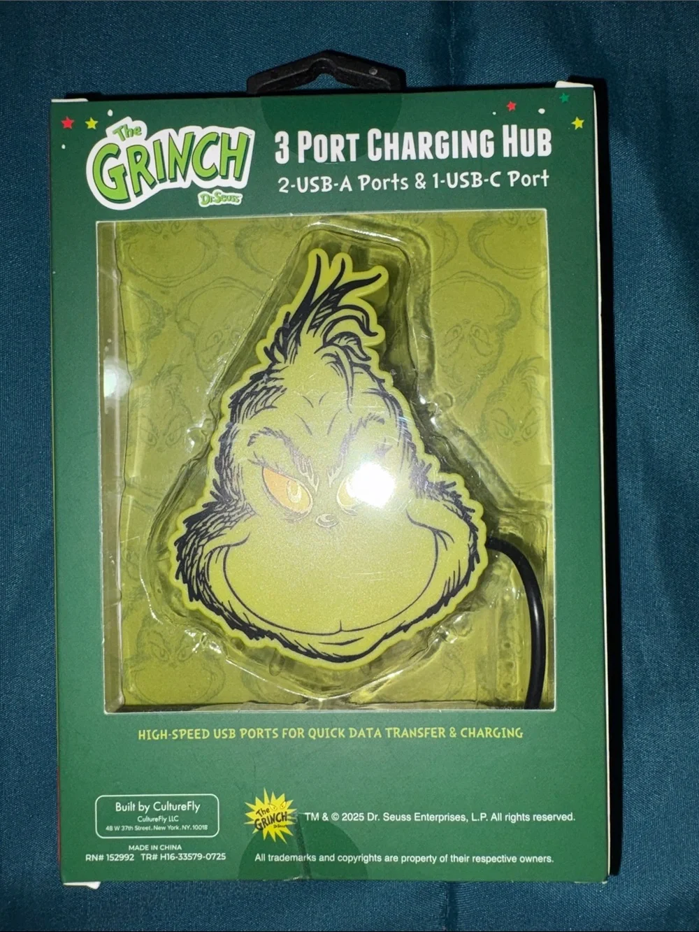 Dr. Seuss official grinch